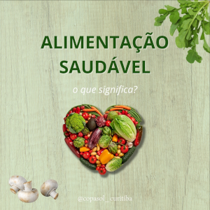 Alimentação saudável